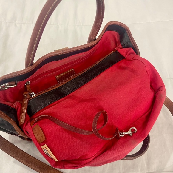 VINTAGE Dooney & Bourke Leather Crossbody Satchel Bag EUC! - Picture 13 of 13